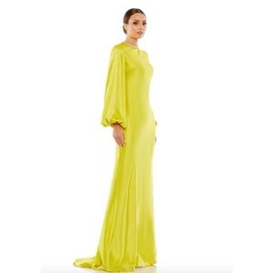 Mac Duggal Gown/Formal Satin Dress